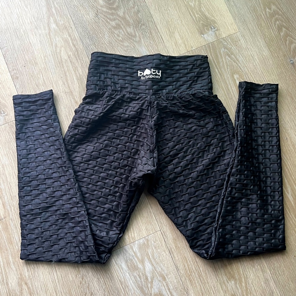 Booty by Brabant’s black  chrome leggings